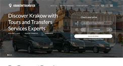 Desktop Screenshot of krakowtransfer.eu